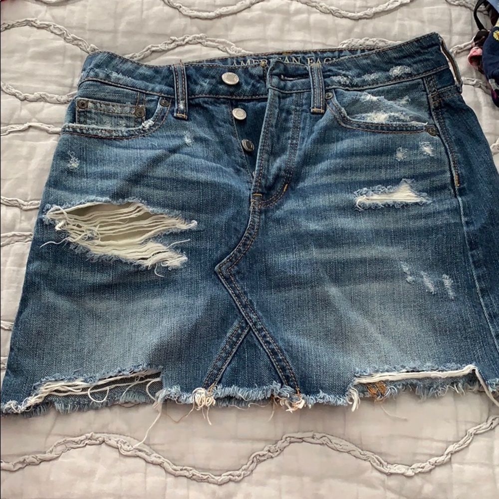 American Eagle jean skirt